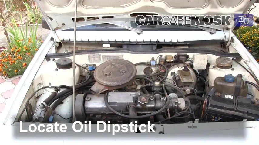 1993 Lada Samara 1300 S 1.3L 4 Cyl. Oil Check Oil Level